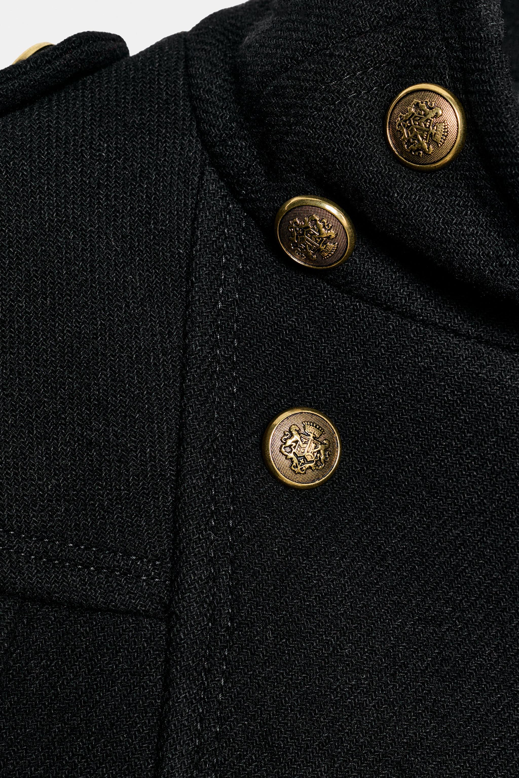 WOOL BLEND CAPE MANTECO ZW COLLECTION